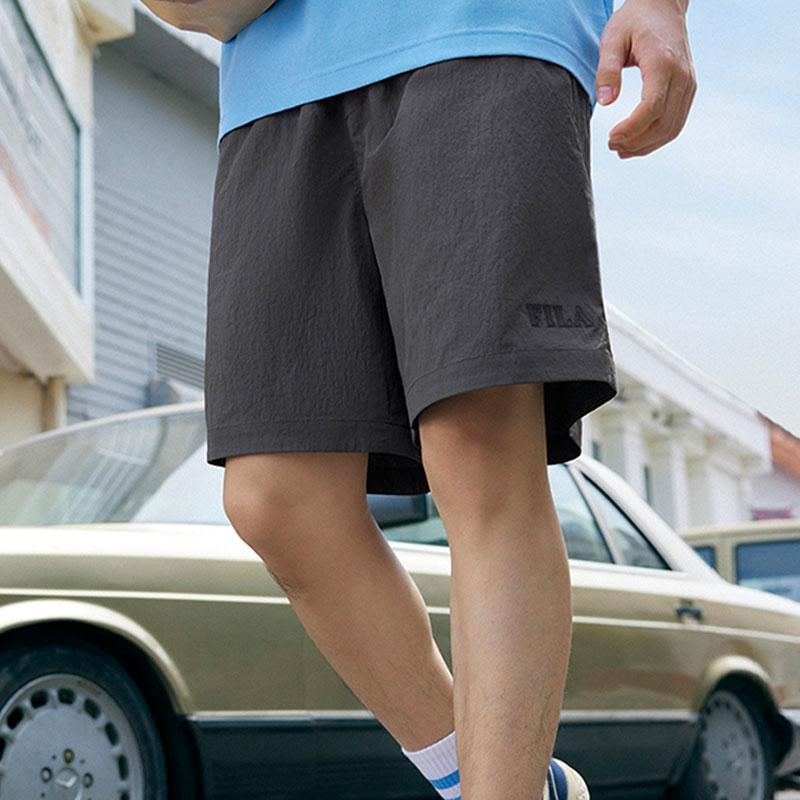 New FILA ORIGINALE Casual Shorts Men's Honey Phantom Gray F51M429801FDY