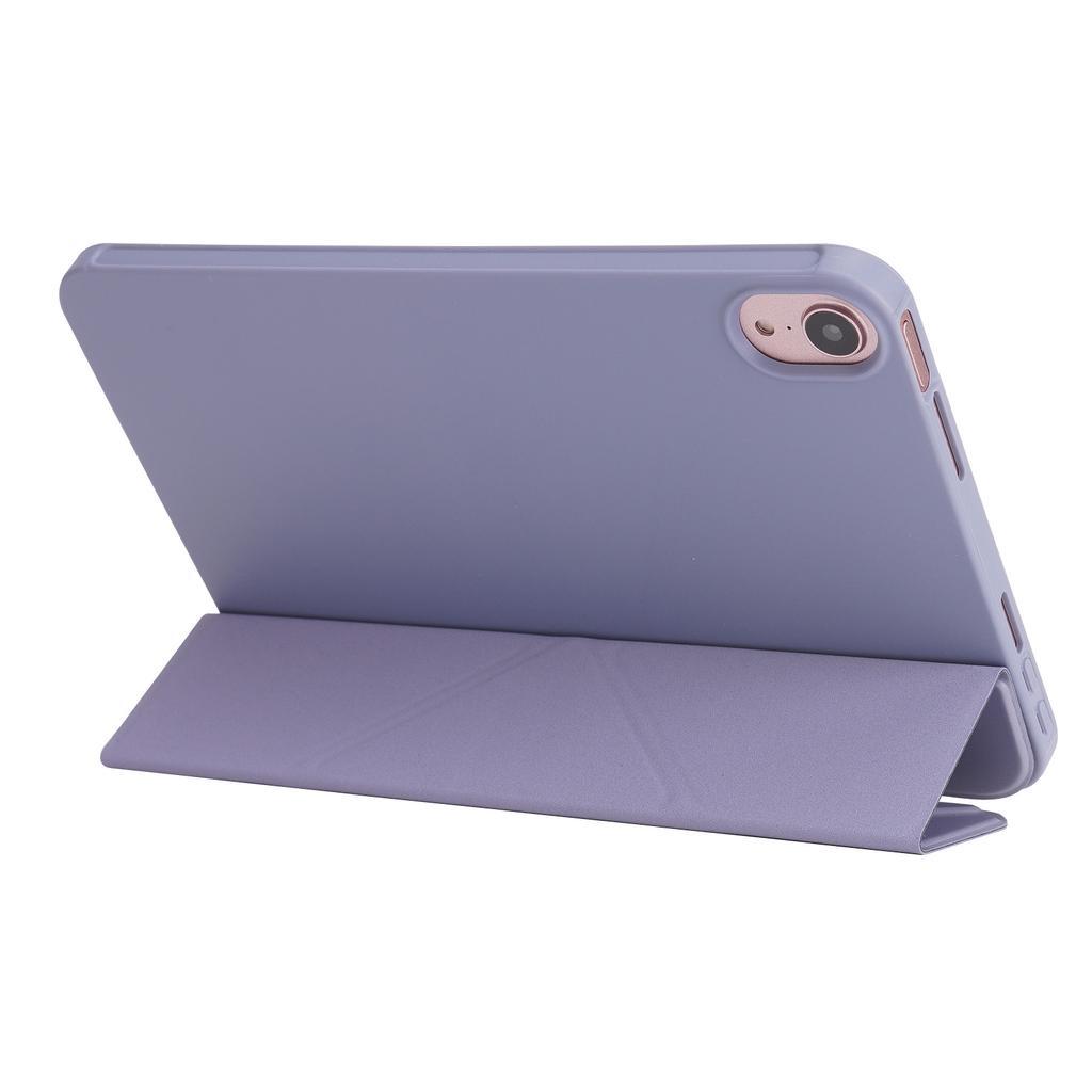 Für iPad Air 11 (2025)/(2024) Hülle PU-Leder+Silikon Origami-Ständer Schutzhülle