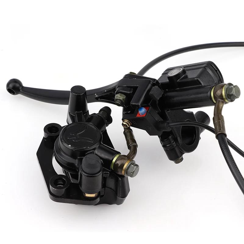 Citycoco Electric Bicycle Electric Scooter Front and Rear Brake Assembly Brake Handle Disc Brake Applicable For Harley China