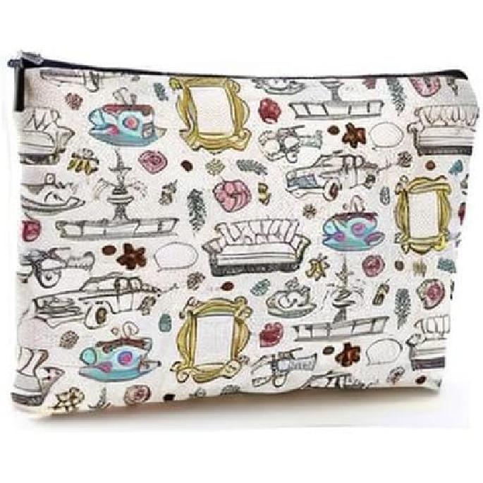 TV Show Merchandise Friends Makeup Bag Cosmetic Bag Makeup Bag