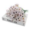 Purple Artificial Spring Flowers Lifelong UV Resistant Fake Plastic Plants for Outdoor Home Decor Garden Beds Patio Kit