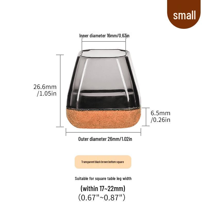 Silicone Chair and Table Leg Covers - Silent, Non-Slip Protection for Furniture