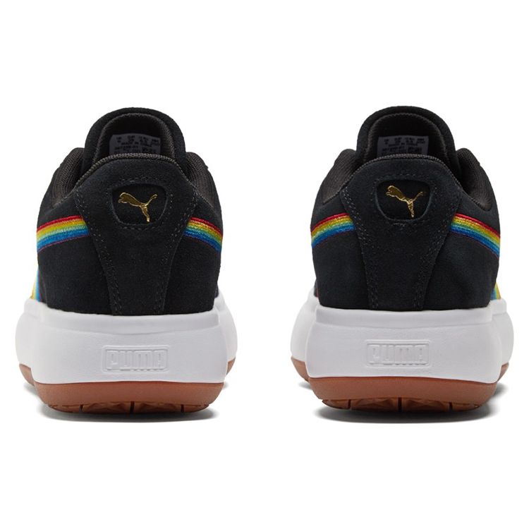 Puma  Suede Mayu Rainbow - Black Women Sneakers 387239-01