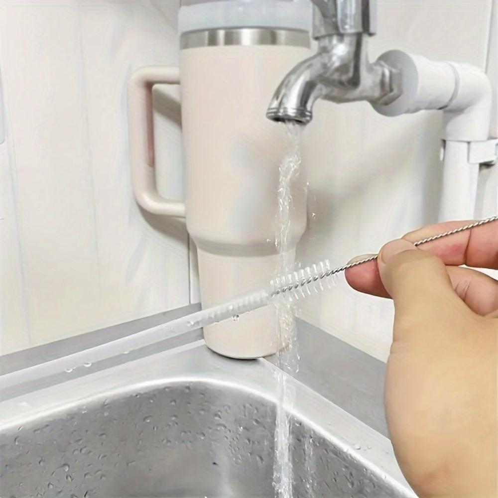 Extra Long Premium Straw Cleaner 1/3/5/10pcs- Deep Cleaning Brush Kit for Tumblers, Sippy Cups, Bottles - Hygienic Kitchen Accessory