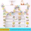 June 1st Children's Day Colorful Classroom Bunting for Kindergarten Party Decor