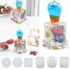 1 Set  Lamp Mold Eco-friendly DIY Silicone Craft Making Resin Epoxy Mold for Home