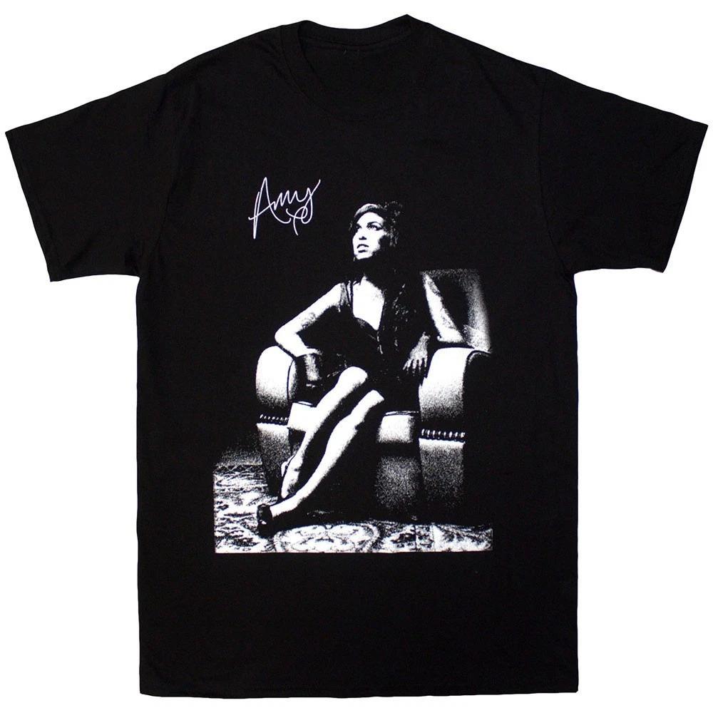 

Men s Amy Winehouse Chair Pattern T-shirt Men s T-shirt Daily Outdoor Retro Men s and Women s Fan Printed T-shirt - Men s Sum... S