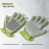 Double-sided Available Cat Bath Anti-scratch Massage To Remove Floating Hair Stroking Cats Gloves Dog Grooming Cleaning Beauty Products