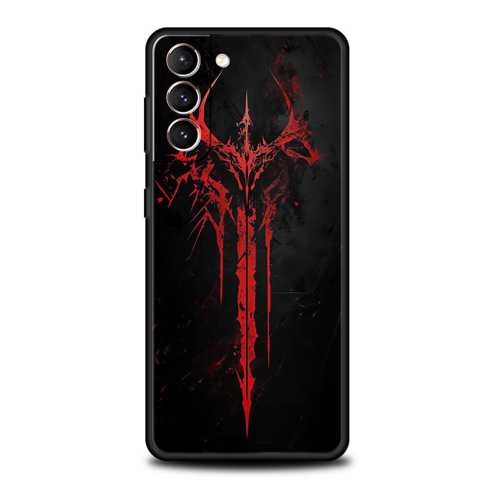 The Sword Creative Pattern Phone Case for Samsung Galaxy S26 S25 S24 S23 S22 S20 S21 FE Ultra S25Edge Plus 5G Soft TPU Cover Bag
