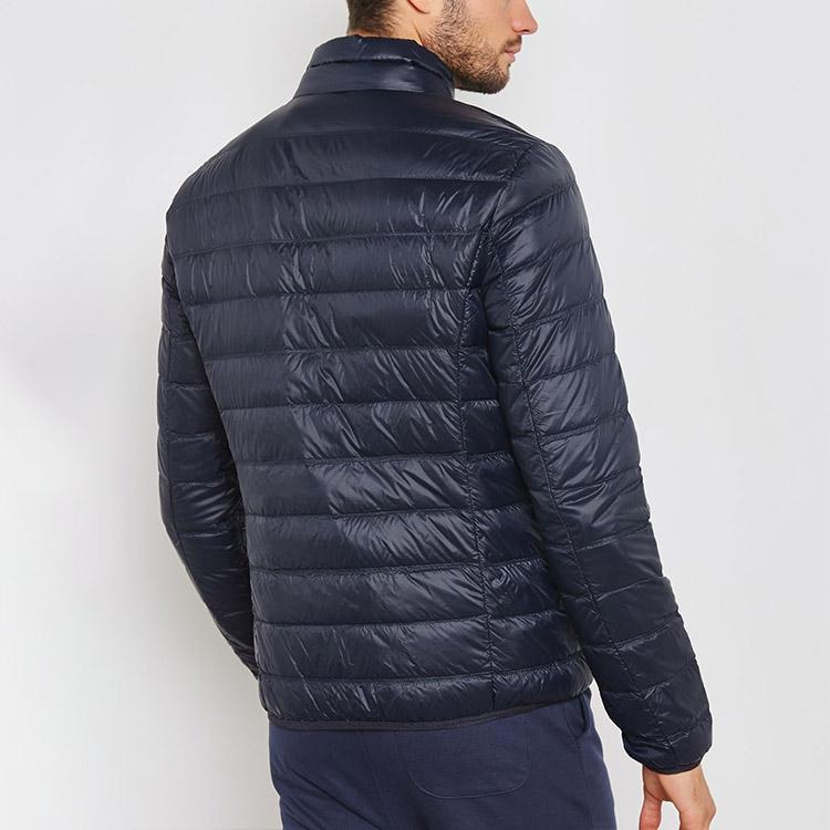 Ea7 EMPORIO ARMANI Logo Aufdruck Reißverschluss Daunenjacke 8NPB01-PN29Z-1578