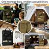Multifunctional Tactical Luggage Organizer Storage Bag for Car Rear Seats Outdoor Hanging Seat Bag - Easy Access Travel Essentia