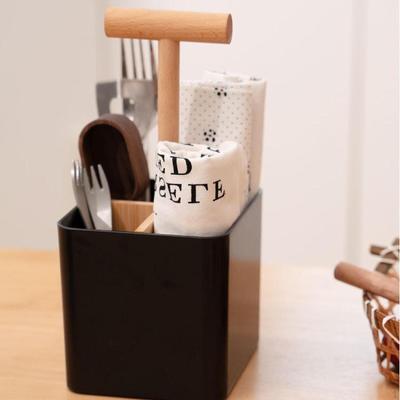 Chopstick Holder Organizer, Decorative Storage Box, Portable Space Saving Countertop Rack,