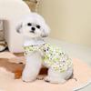 Tenká jarná a jesenná pet mačka proti vypadávaniu srsti pastierska kvetinová sukňa pudel roztomilá bábiková golierová mačacia sukňa