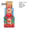 Plastic Festive Storage Bins 3Pcs Christmas Stackable Gift Box, Layered Cube Boxes with Santa Holiday Containers Snowman Reindeer, Tabletop