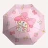 1pc My Melody Cute Wallpaper Umbrella with Plastic Handle,Suitable for All Seasons Home Travel Outdoor UmbrellaSanlio392