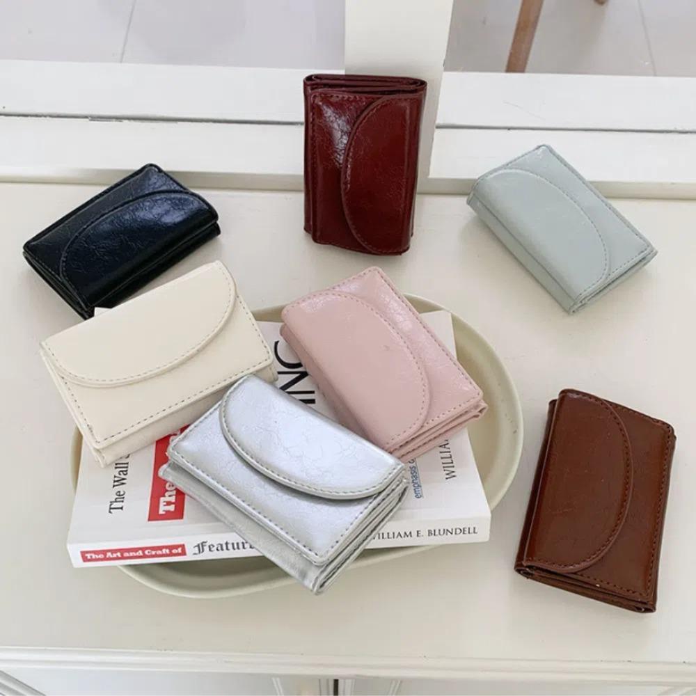New Fashion Women Wallets Female PU Leather Purses Short Purse for Women Small Money Bag Coin Purse Card Holder Clutch