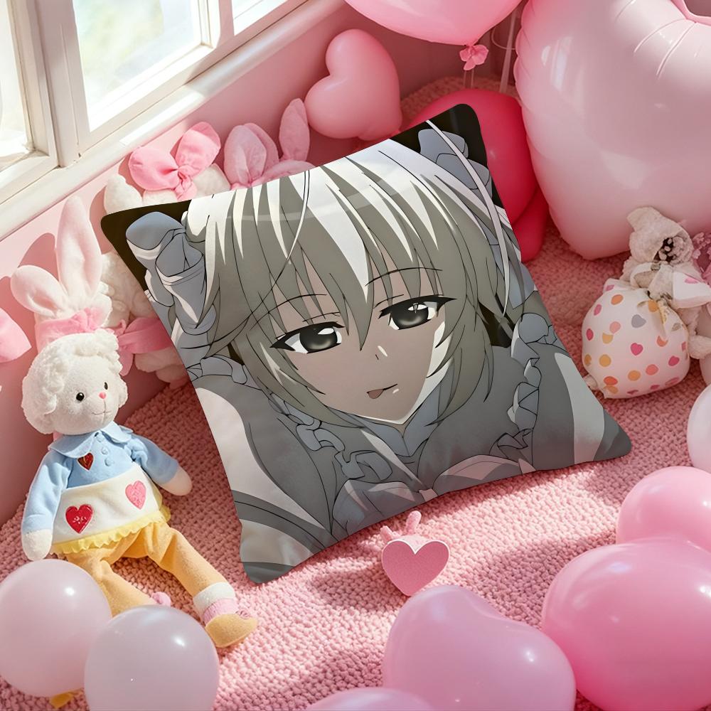 Anime Y-Yosuga no Sora Cushion Cover Pattern Printed Pillowcase for Living Room Sofa Cushion Cover & Bedroom Decor