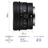 Sony SEL50F25G Standard Prime FE 50mm G Genuine Lens for Digital SLR Cameras Lens, Full-Frame F2.5 Lens, [E-Mount]