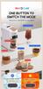 New Cafelffe 5 in 1 Multiple Capsule Coffee Machine Hot/Cold DG Cappuccino Nespresso Capsule ESE Pod Ground Coffee Cafeteria 19Bar,MK-606