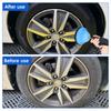 150mm Wheel Hub Cleaner Wheel Hub Grinder With Drill Adapter Round Plastic Cleaner Replacement Cleaning Tool for Car, Truck, Mot