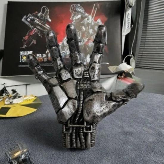 Basketball Holder Mechanical Hand Shaped Ball Holder for Basketball Soccer Volleyball Wall Mount Sports Ball Display Organizer for Room Garage