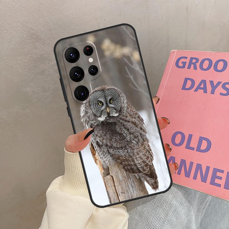 

Camouflage Owl Case For Samsung Galaxy S21 S22 S23 S24 S25 Ultra S9 S10 S25 Plus S20 FE S25 FE Cover Coque Galaxy S23 Plus