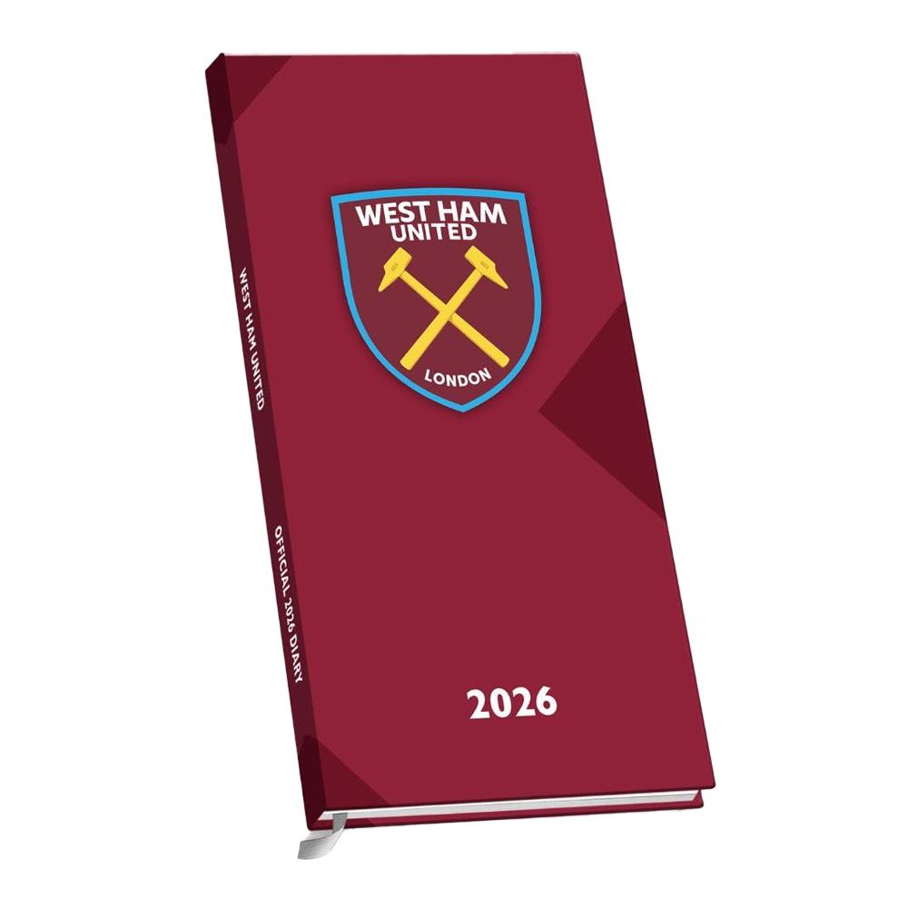 West Ham United FC 2026 Slim Diary