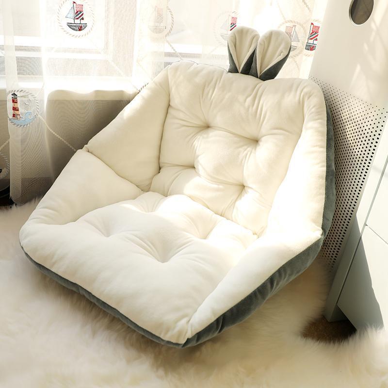 

Lazy Floor Sitting Cushion Soft Relax Children s Backrest Cushions Lounger Comfortable Pad Home Bedroom Textile Decoration Pads 40X40CM бежевый