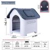 All-Season Waterproof Outdoor Dog House for Small To Large Dogs