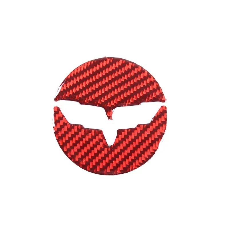 Interior Car Accessories For Chevrolet Corvette C6 2005-2013 Soft Carbon Fiber Car Steering Wheel Center Covers Trim