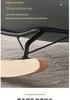 Single Rocking Chair - Comfortable White Sofa for Balcony, Living Room, or Bedroom Leisure.