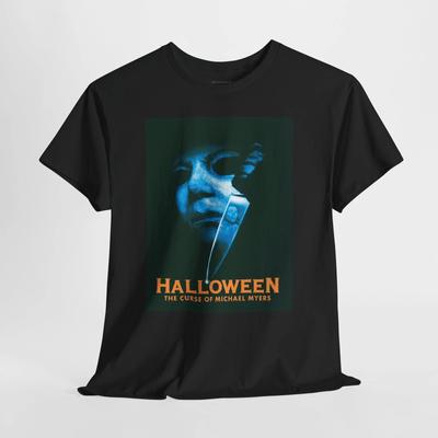 Halloween VI Curse Michael 1995 Retro Movie Poster Horror Unisex Graphic T-Shirt