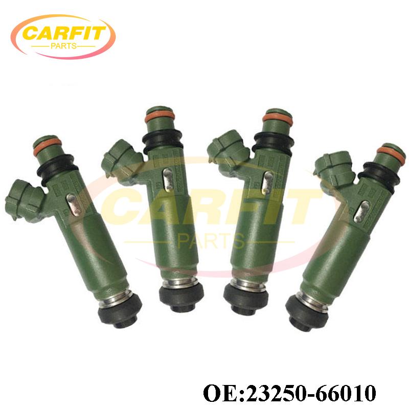6PCS OEM 23250-66010 23209-66010 2325066010 2320966010 Fuel Injectors For 1993-2007 Toyota Land Cruiser 95-97 Lexus LX450 4.5L