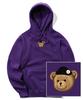 Beanie Bear Logo Hoodie - Purple