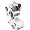 Auto robot samochód trans formers 2w1 policja