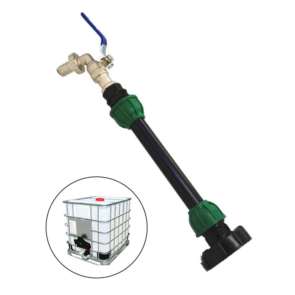 Kunststoff IBC Tank Adapter S60 6 Anschluss für Regenwassersammelsysteme Einfache Installation Kompatibel mit Gartentanks
