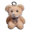 Cute Flocking Pendant Set for DIY Jewelry Making Colorful Flocking Pendants Keychain Decoration for DIY Jewelry Supplies