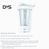 Elektrikli Shaker Şişe BPA İçermeyen Karıştırıcı Bardak 450ml USB Şarj Edilebilir Protein Shaker Bardakları Antrenmanlar ve Açık Hava Aktiviteleri için