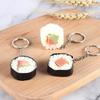 Japanese Nori Rice Ball Sushi Keychain - Creative Food Toy Model
