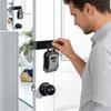 Secure Key Storage Mount With 1.5 To 5.7cm Entry Thickness Range And Safety Features For Residential Applications