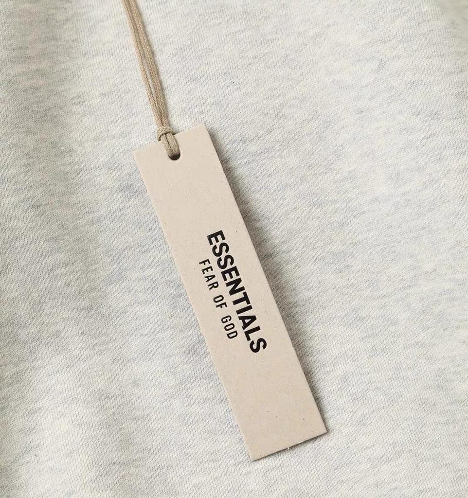 Grünes X FOG Essentials Plus Samt Kapuzenpullover SS24