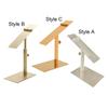 Stainless Steel display for shoe Stand, Polished Holder Shoe Riser for Store Decoration Leather Shoe Sports Shoes