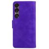 For Sony Xperia 1 VII Case Solid Color Leather Wallet Phone Cover