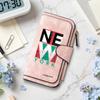 New York Printed Long Wallet Fashion Portable Casual Card Holder Durable Daily Use Purse for Women and Men