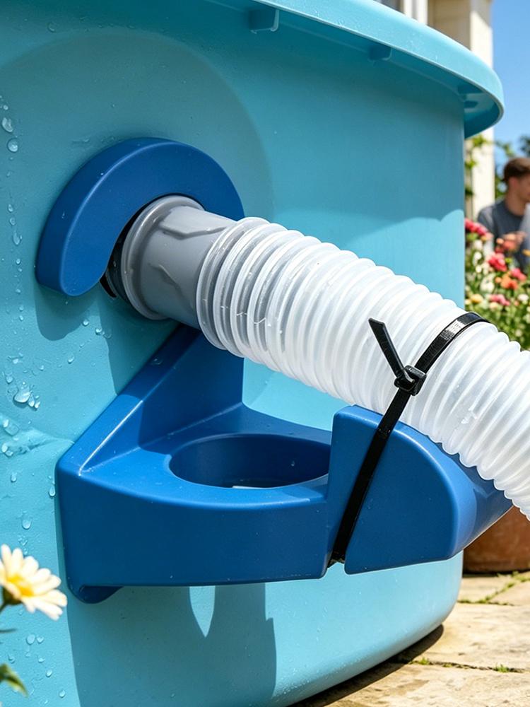 Pool Water Hose Holder 3 Pieces Anti-Slip Tube Support Leak-Proof Swimming Pool Pipe Holders For Indoor Outdoor Garden Farm