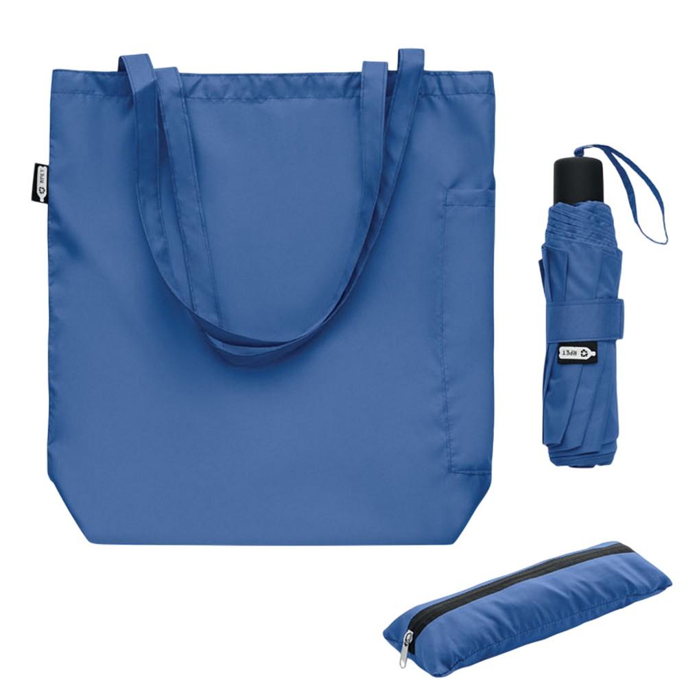 MidOcean Seattle RPET Folding Umbrella Set