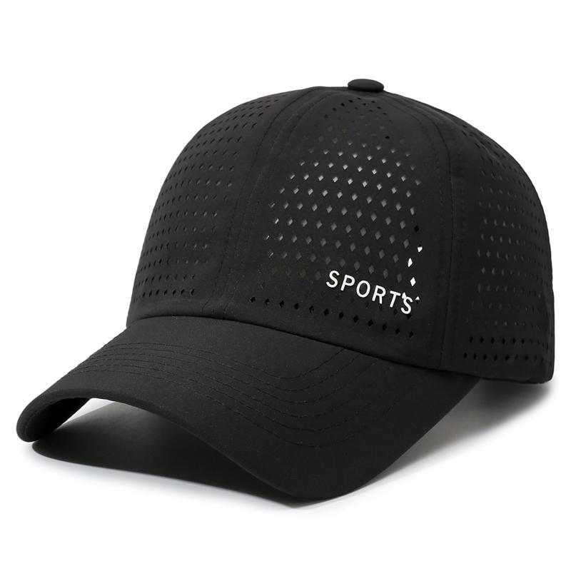 Breathable Quick-Drying Baseball Cap Men's Outdoor Sunscreen Cap Mesh Breathable Sports Cap