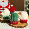 Christmas Decorations, Mini Woolen Glove-shaped Scented Candles, Souvenir Gifts, Scented Candles, Table Ornaments