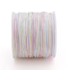 5-50m/lot 0.8mm Cotton Cord Nylon Cord Thread String DIY Beading Braided Bracelet Jewelry Making