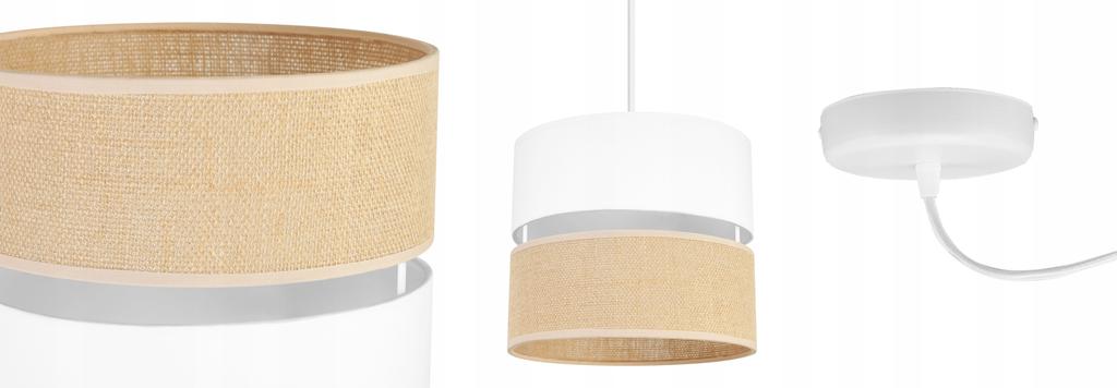Ceiling Hanging Lamp, Lampshade 20 Cm, White Spider